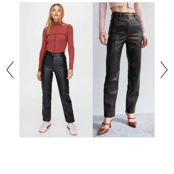 Wilfred Melina Black Vegan Leather Pant - Picture 2 of 15